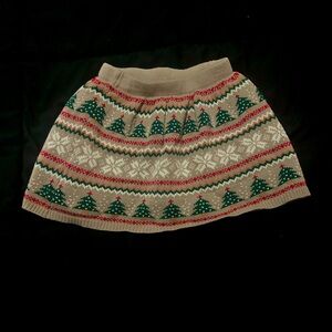 Festive christmas skirt